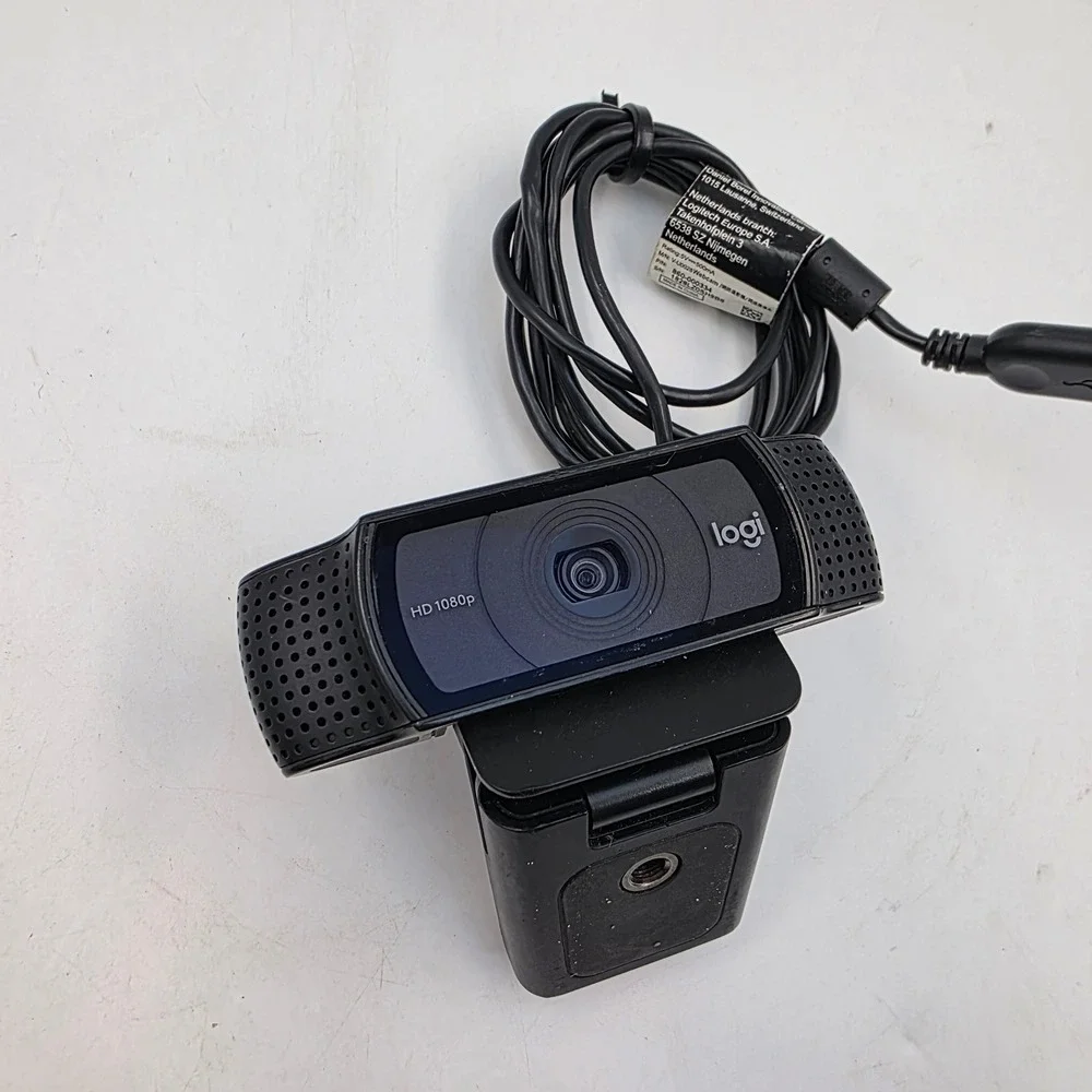 Logitech C920 HD Pro Webcam 1080p Video Calling V-U0028 Black USB Streaming